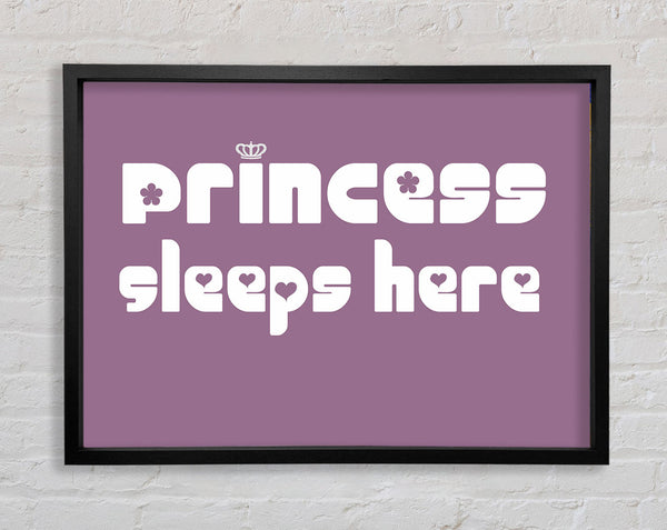 Princess sleeps 2 Dusty Pink