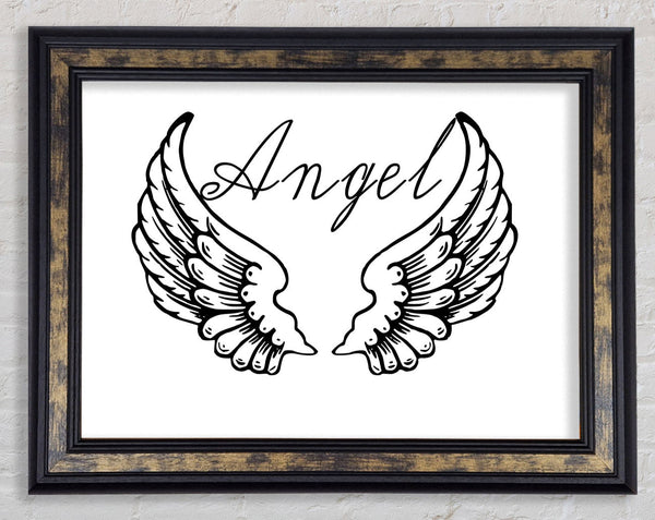 Angel Wings 4 White