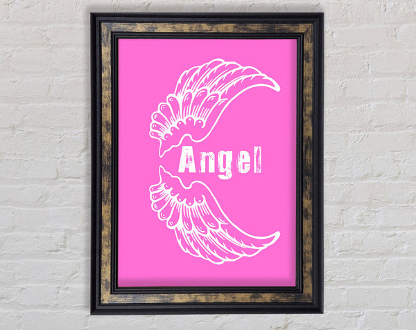 Angel Wings 3 Vivid Pink