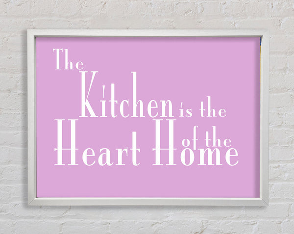 Kitchen Quote The Kitchen Is The Heart Of The Home 2 Pink