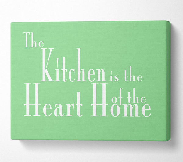 Kitchen Quote The Kitchen Is The Heart Of The Home 2 Green