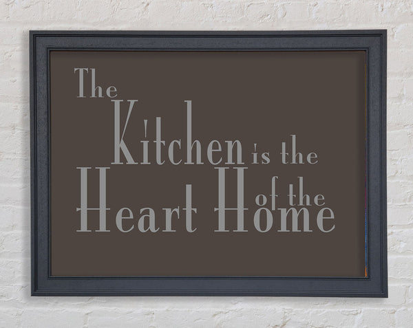 Kitchen Quote The Kitchen Is The Heart Of The Home 2 Chocolate