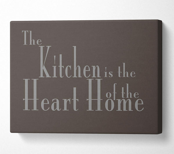 Kitchen Quote The Kitchen Is The Heart Of The Home 2 Chocolate