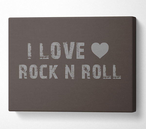 Music Quote I Love Rock N Roll Chocolate