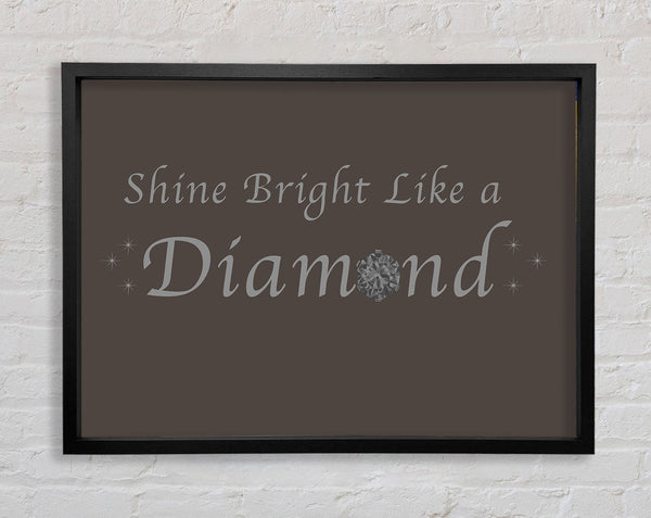 Music Quote Shine Bright Like A Diamond Rihanna Chocolate