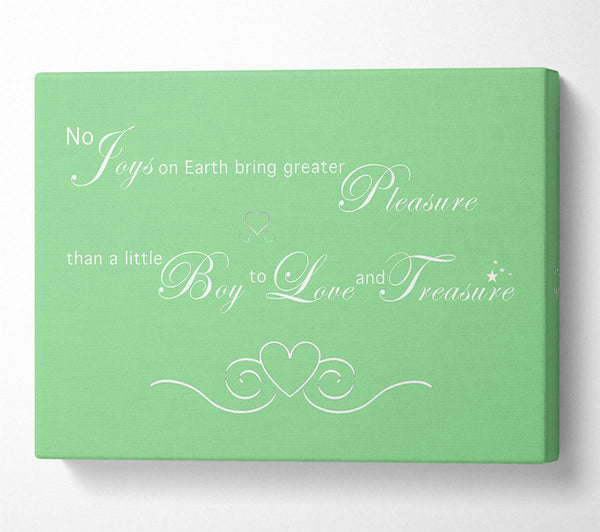 Boys Room Quote No Joys On Earth Bring Pleasure Green