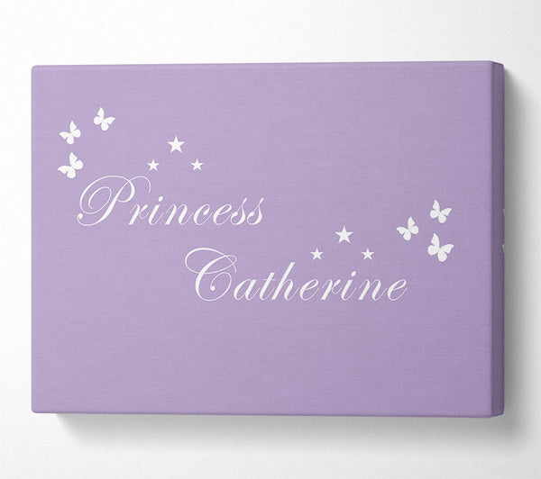 Girls Room Quote Your Own Name Princess Lilac