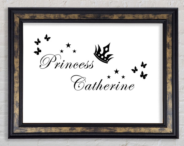 Your Own Name Princess 2 White