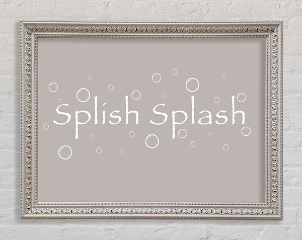 Bathroom Quote Splish Splash Bathroom Beige