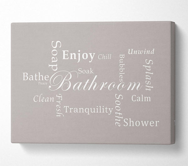 Bathroom Quote Bathroom Tranquility Beige