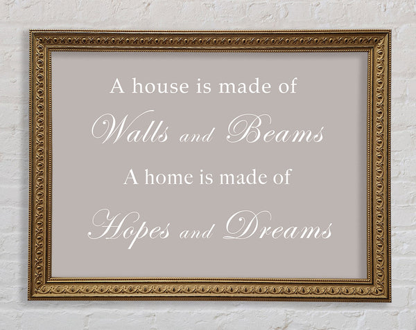 Home Quote Walls n Beams Hopes n Dreams Beige