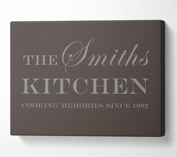 Kitchen Quote Your Family Name And Date Kitchen Chocolate