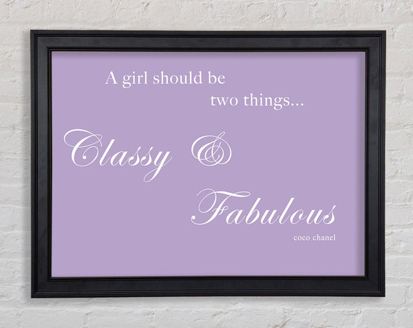 Classy n Fabulous Lilac