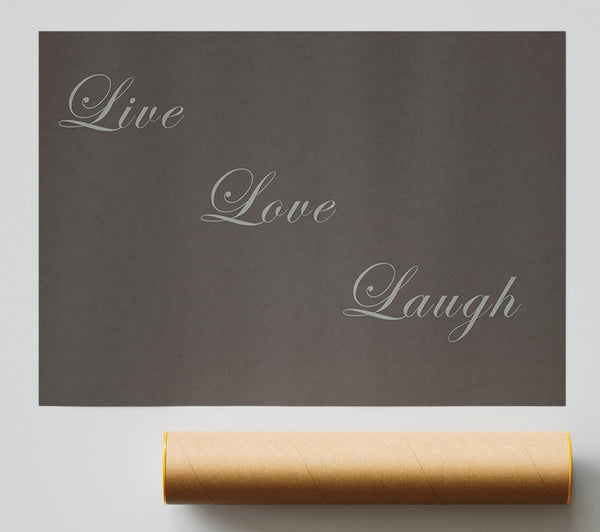 Love Quote Live Love Laugh Chocolate