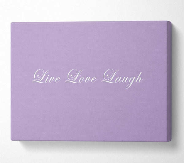 Love Quote Live Love Laugh 2 Lilac