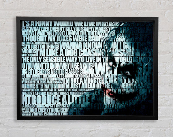 Movie Quote The Joker Funny World