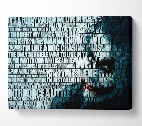 Movie Quote The Joker Funny World