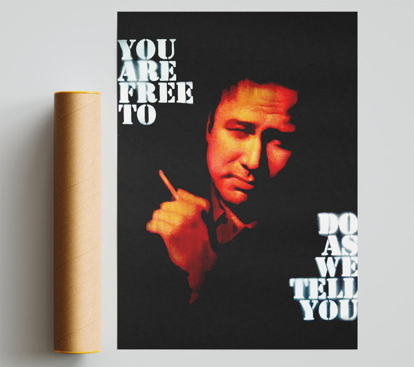 Motivational Quote Bill Hicks You Are Free