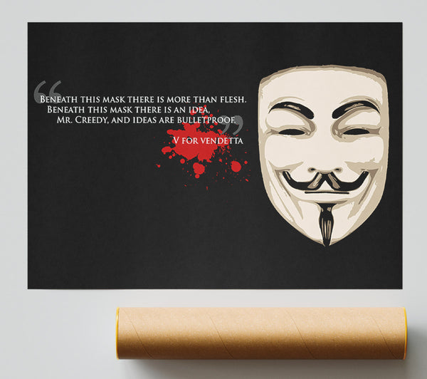 Motivational Quote V For Vendetta