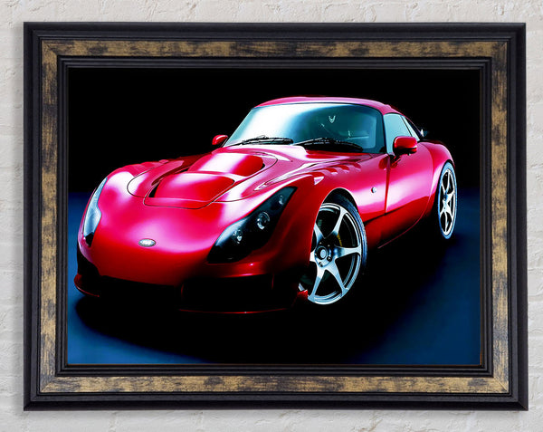 TVR Red Front View