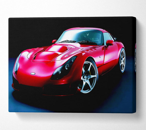 Tvr Red Front View