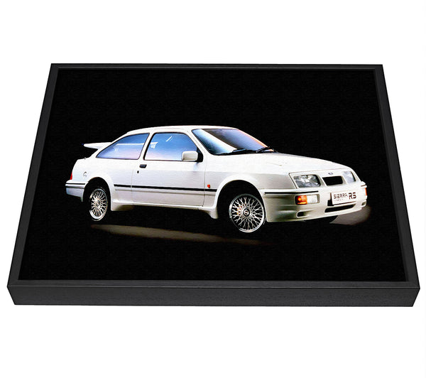 A picture of a Sierra Cosworth framed canvas print sold by Wallart-Direct.co.uk