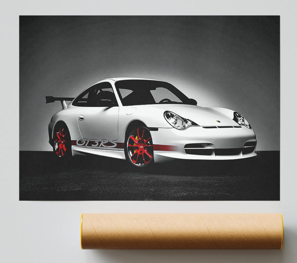 Porsche Gt3 Rs Turbo White Red