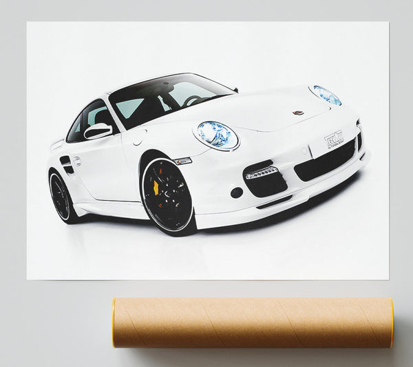 Porsche 911 Gt White