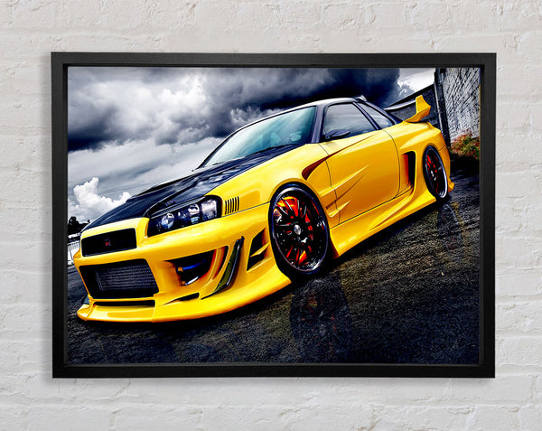 Nissan Skyline Yellow