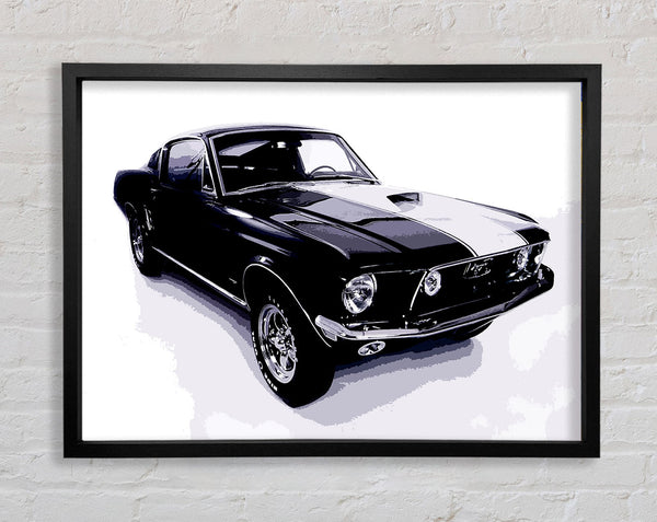 Mustang 67 B n W