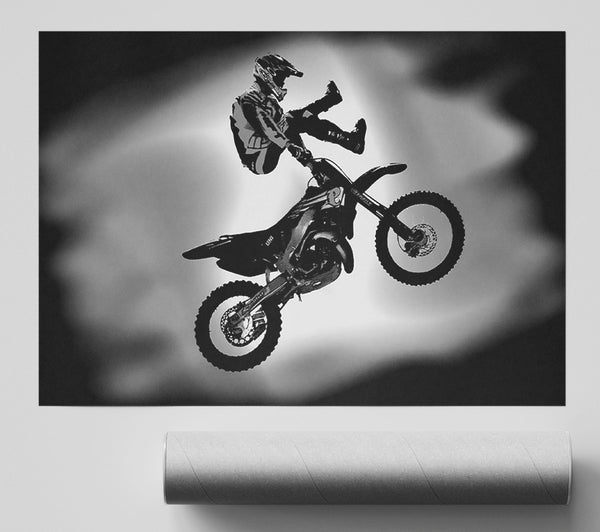 Free Style Motorcross B N W