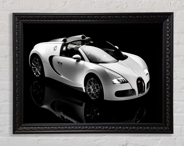 Bugatti Veyron Black And White