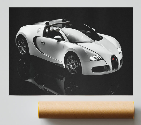 Bugatti Veyron Black And White