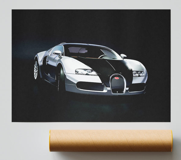 Bugatti Veyron Black Silver