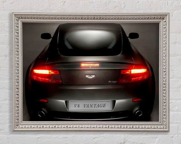 Aston Martin Vantage Gun Metal Grey Rear