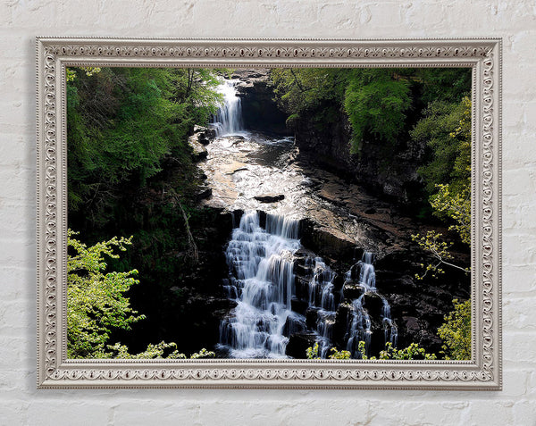 Falls Of Clyde River Clyde New Lanark South Lanarkshire Scotland