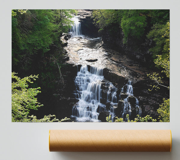 Falls Of Clyde River Clyde New Lanark South Lanarkshire Scotland