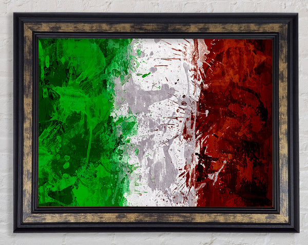 Grunge Flag Of Italy