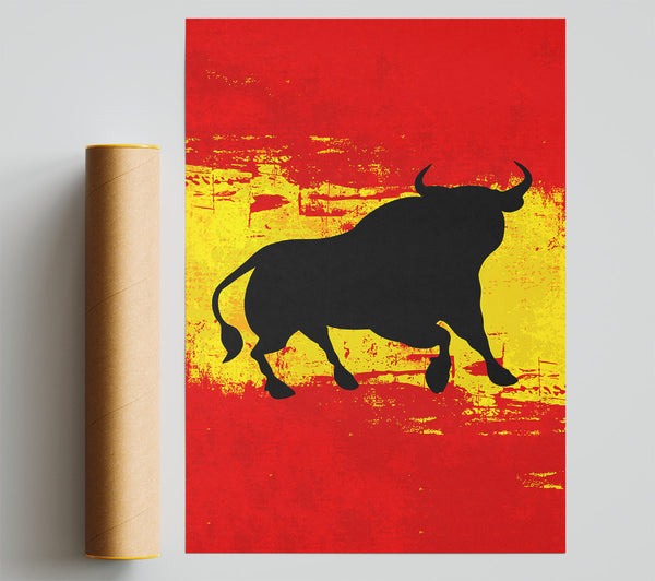 Spanish Bull Flag