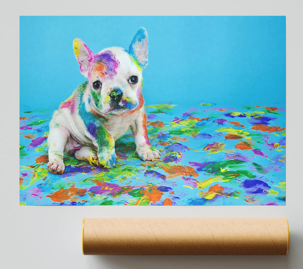 French Bulldog Paint Party