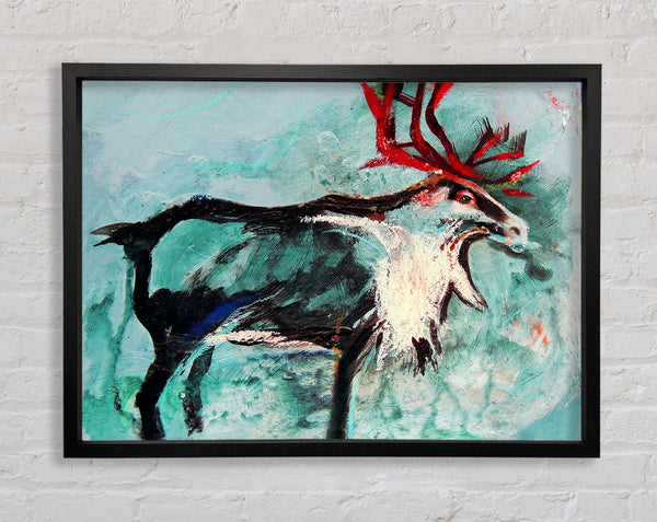 reindeer painting