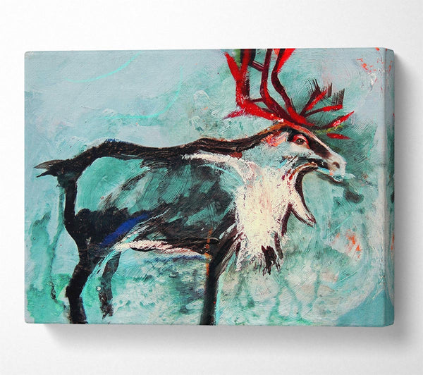 reindeer painting