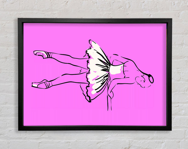 Pink White Ballerina 3