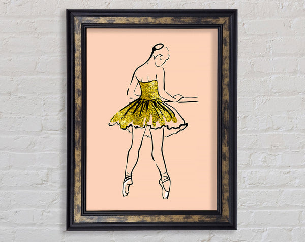 Golden Pink Ballerina 2