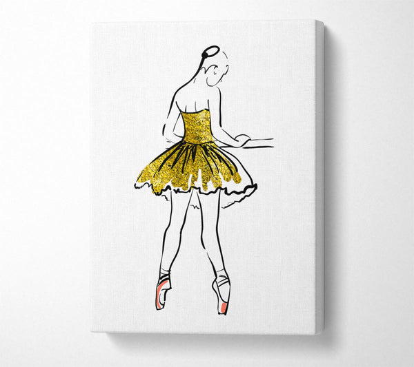 Golden Pink Ballerina 3