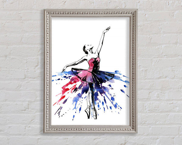 Blue Pink Ballerina 8