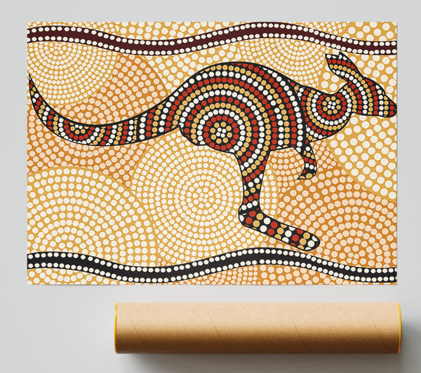 Aboriginal Kangaroo 4