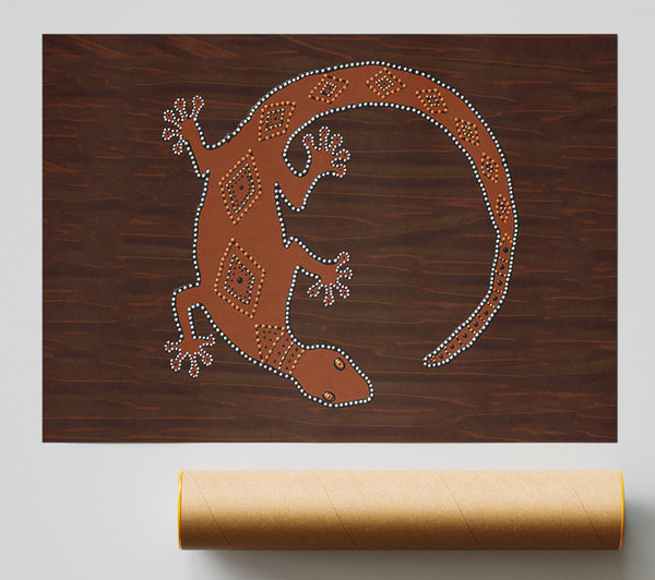 Aboriginal Lizard 2