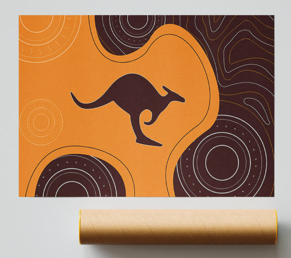 Aboriginal Kangaroo 3