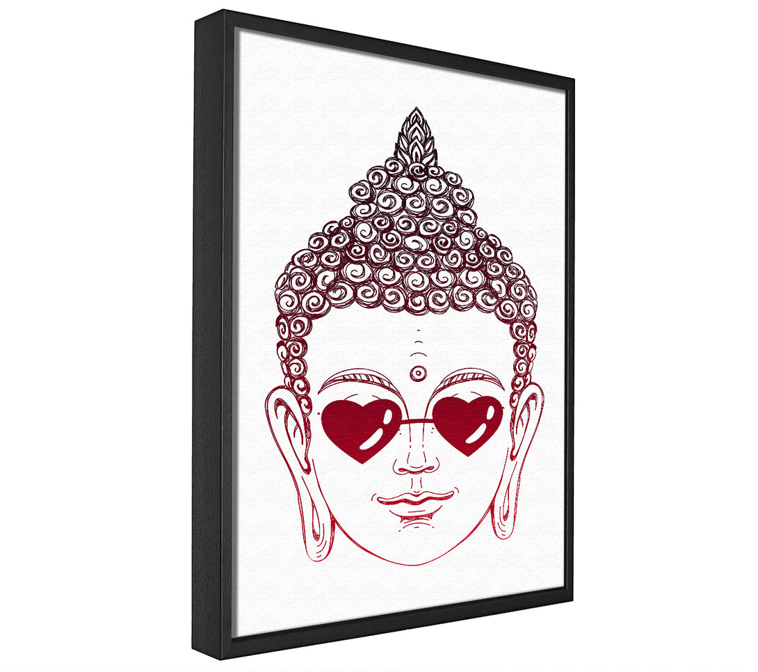 A picture of a Buddha 14 framed canvas print sold by Wallart-Direct.co.uk